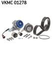 SKF Wasserpumpe + Zahnriemensatz Zahnriemen-Set VKMC 01278