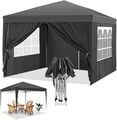 Pavillon 3x3/6m Faltpavillon Gartenzelt Partyzelt Wasserdicht UV-Schutz Pavilion