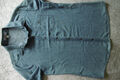 Weiche Jeans-Bluse Peter Hahn blau Gr 36 Baumwolle 55% +Lyocell 45%  Top Zustand