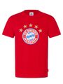 FC Bayern München Herren T-Shirt Logo rot