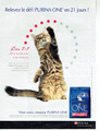 Publicité Advertising 0524  2009   Purina One aliment chat   pleine forme