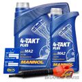 MANNOL 5 L LITER 4-TAKT PLUS MOTORÖL MOTOREN-ÖL MOTOR-ÖL 50549221