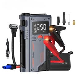 1000A Auto Starthilfe Jump Starter Ladegerät Booster Powerbank KFZ mit Luftpumpe