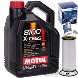 BOSCH ÖLFILTER 1457429619+MOTUL 5W40 für 1.9 TDI AUDI A3 A4 VW GOLF 4 BORA 1J