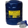 20 Liter Original MANNOL Kompressoröl Compressor Oil ISO 46 inkl. Auslaufhahn