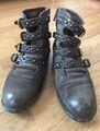 A.S.98 AIRSTEP BOOTS STIEFELETTEN - SMOKE TAUPE GRAUBRAUN - TOP ANSEHEN!!!