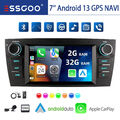 Für BMW 3ER E90 E91 E92 E93 Autoradio Android 13 GPS NAVI BT DAB+ RDS WIFI 2+32G