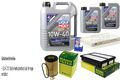 INSPEKTIONSKIT FILTER LIQUI MOLY ÖL 7L 10W-40 für Hyundai Tucson JM 2.0 CRDi