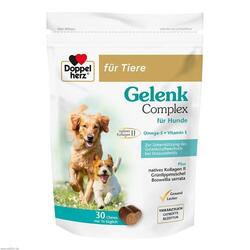 DOPPELHERZ für Tiere Gelenk Complex Chews f.Hunde 30 St PZN 17305620