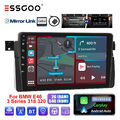 Android 13 64G Apple Carplay Autoradio GPS RDS Für BMW 3er E46 M3 Rover 75 MGZT