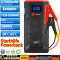 Auto KFZ Starthilfe Jump Starter  27000mAh 1000A Ladegerät Booster Powerbank 12V