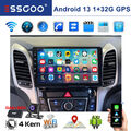 Für Hyundai i30 GD 2012-2016 DAB+ Android 13 GPS Autoradio Carplay NAVI 32G WiFi