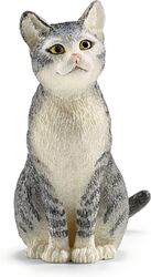 Schleich Katze, sitzend - Farm World - ‎13771, 