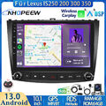 8Core 4GB+64GB Android 13 Autoradio GPS Carplay DAB+ Für Lexus IS250 200 300 350