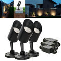 Gartenleuchte LED 230V IP65 Aufbaustrahler Pflanzenstrahler Spot 3x 5x Set LORI