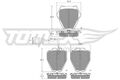 TOMEX Brakes Bremsbelagsatz, Scheibenbremse TX 13-15 für AUDI