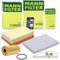 MANN-FILTER INSPEKTIONSPAKET FILTERSATZ A FÜR NISSAN QASHQAI 1.6 2.0 dCi 07-13