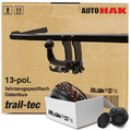 AHK abnehmbar für Ford Transit Connect Typ V408 05.18- +ESatz 13poliger TOP