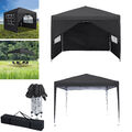 Faltpavillon 3x3m Pavillon Faltbar Gartenpavillon Wasserdicht UV-Schutz Stabil