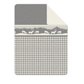 Ibena Wohndecke Hirsch Alpenlook 150x200 cm im Landhausstil