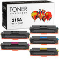 Mit Chip 216A Toner Kompatibel für HP 216A Color Laserjet Pro MFP M183fw M182n