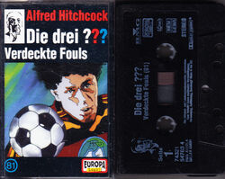 MC Die drei ??? 81 - Verdeckte Fouls - EUROPA Logo!  drei Fragezeichen