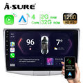 9" 2+32G Android 13 Autoradio Carplay FM SWC DSP GPS Navi für VW Passat B6 B7 CC