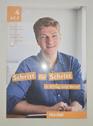 Schritt für Schritt in Alltag und Beruf 4 (A2.2) Kurs- und Arbeitsbuch