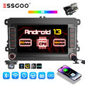 7" Autoradio Android 13 2+32G Carplay GPS DVR Kamera Für VW Golf 5 6 Plus Touran