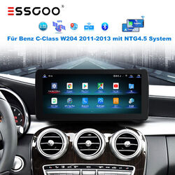 10.25'' GPS Navi für MERCEDES-BENZ W204 S204 NTG4.5 Android 13 Autoradio CarPlay