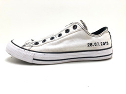 Converse All star Damen Herren Halbschuh Sneaker Sportschuh Weiß Gr. 41 (UK 7,5)