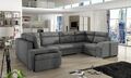 XXL Wohnlandschaft Ecksofa Sofa Couch Polster Garnitur Designer U-Form Ecke  Neu