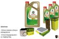 MANN-FILTER Inspektionspaket 8 L Castrol EDGE Titanium FST 5W-30 für Audi A5