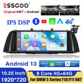 Für BMW 5er F10 F11 NBT Android 13 Autoradio 10.25" Apple Carplay GPS Cam 4+64G