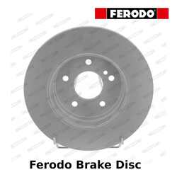 Ferodo Hintere Bremsscheibe (Paar) - 290mm,Solid,Coated - DDF1251C - Oe-Qualität