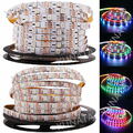 WS2812B RGB LED Streifen Strip 30/60/144LED/m Lichtleiste 5050 Adressierbar 5V