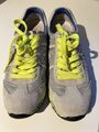 Damen Sneaker, Premiata,Gr. 38,Farbe Grau/neongelb