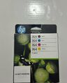 HP 364 CMYK Tintenpatrone Combo 4er-Pack Standardkapazität brandneu in Verpackung