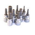 Bit-Einsatz Sechskant Innensechskant Bit, Nuss Antrieb (3/8"), Bits 3 - 12 mm