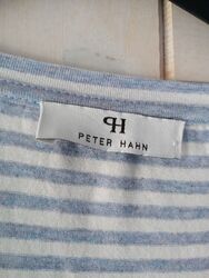 PETER HAHN - Shirt Damen Gr. 46, gestreift, 3/4 Ärmel, 92% Viskose, Stretch