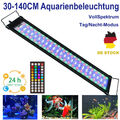 Aquarium Beleuchtung 30-140cm 24/7-Timer Aufsetzleuchte Vollspektrum Licht RGB