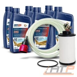 HYDRAULIKFILTER DSG+6L AUTOMATIK-GETRIEBEÖL ÖL FÜR AUDI TT 8N 8J FV 1.8-3.2 VR6#PASSENDES SET FÜR FAHRZEUGE MIT DSG-GETRIEBE 6-GANG#