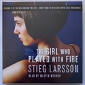 STIEG LARSSON - The Girl Who Played With Fire - 6 CD Audio Book - 8 hours