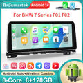 12.3" BT Android Autoradio CarPlay DAB+ 8-Kern 128G GPS Navi For BMW F01 F02 CIC