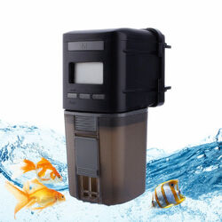 LCD Futterautomat Fishfeeder Timer für Fisch Aquarium Teich