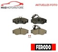 SATZ BREMSBELÄGE BREMSKLÖTZE VORNE FERODO FDB563 I FÜR AUDI 100,80,200,COUPE