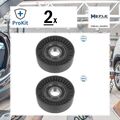 2x ORIGINAL® Meyle Umlenk-/Führungsrolle, Keilrippenriemen für Mercedes-Benz