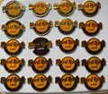 Hard Rock Cafe Logo Magnete - Hollywood, Orlando, Key West etc.