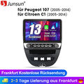 Carplay Android 13 Autoradio GPS Nav WIFI Für Peugeot 107 Citroen C1 Toyota Aygo