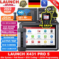 2024 LAUNCH X431 PRO 5 V+ PROS KFZ OBD2 Diagnosegerät Auto ECU Programmier